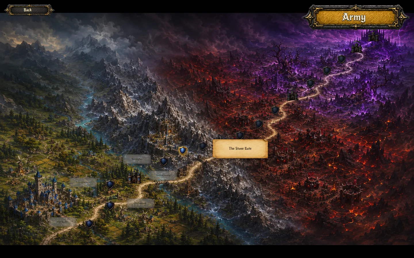 Chaos Chess campaign map